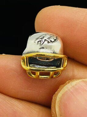 ✨🔥Pandora Philadelphia Eagles Charm Football Helmet Charm